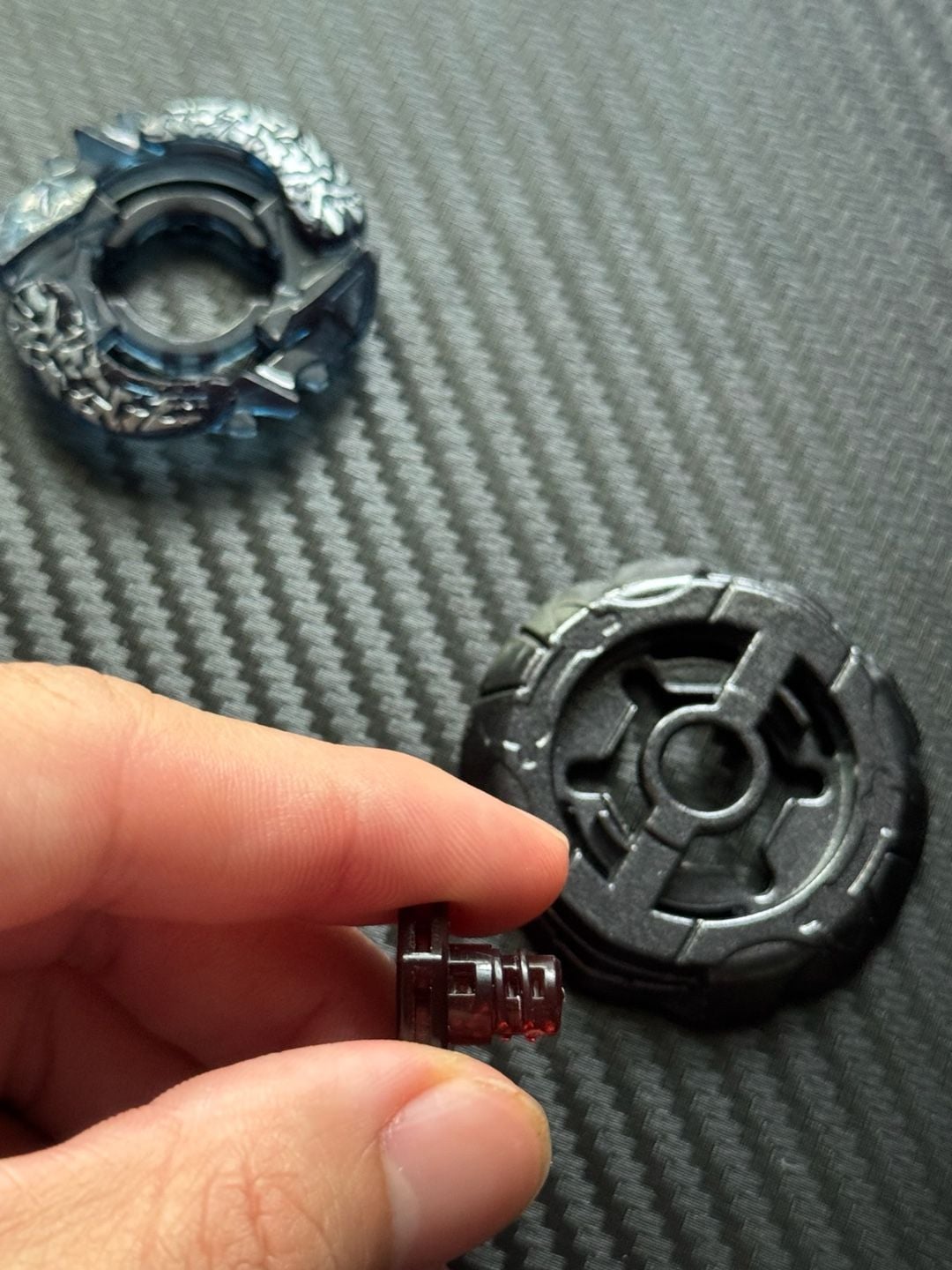Beyblade Bakushin Susanow 90WF Lunar Eclipse Authentic Hasbro Metal Fight 9