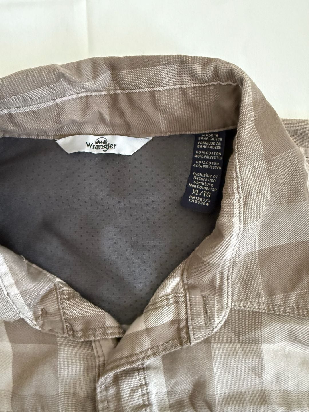 Wrangler Utility Shirt XL Brown Plaid Long Sleeve Outdoor
Campcore 3