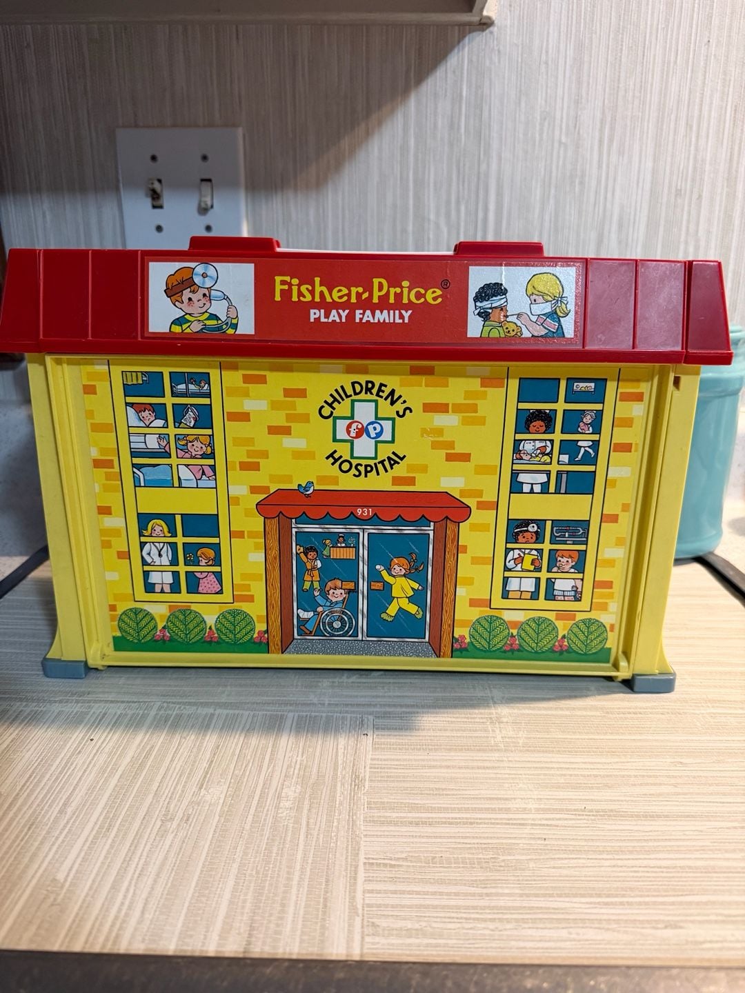 Fisher-Price Toys | 1976 Fisher-Price Little People Children’s Hospital Playset 4