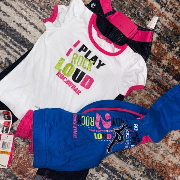 Rocawear 3 Piece Set Size 3T Multi-Color Cotton