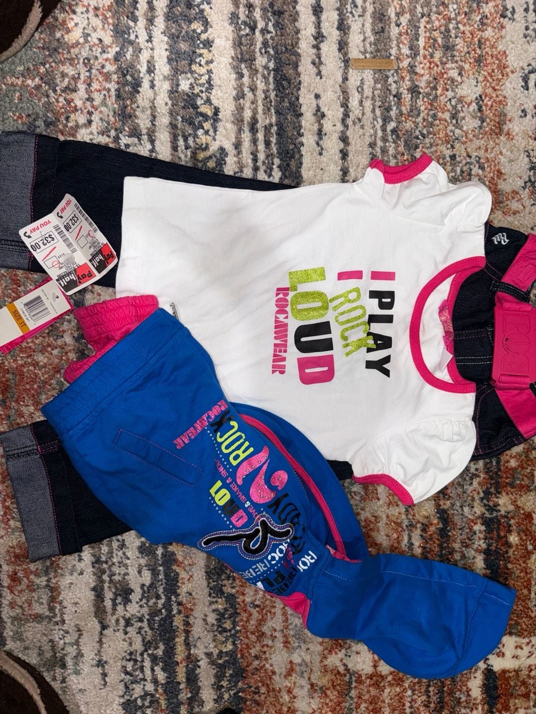 Rocawear 3 Piece Set Size 3T Multi-Color Cotton 7