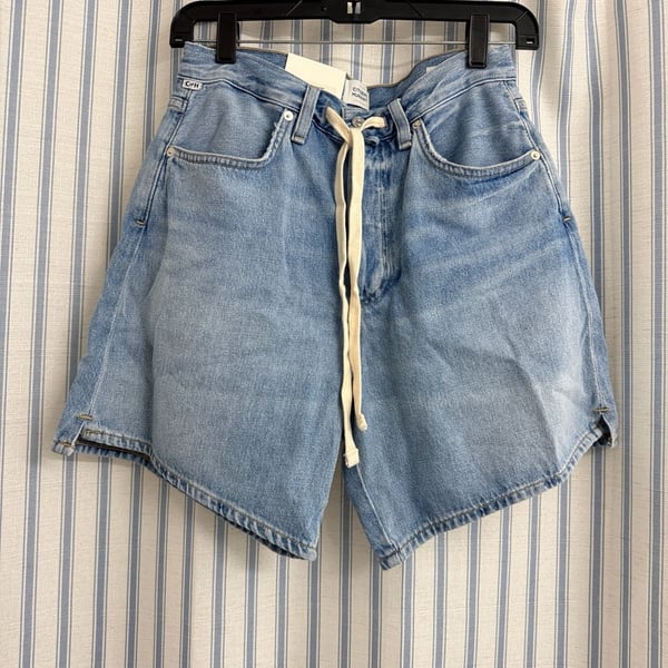 Citizens of Humanity Brynn Drawstring Short Size 25 Ritual Denim