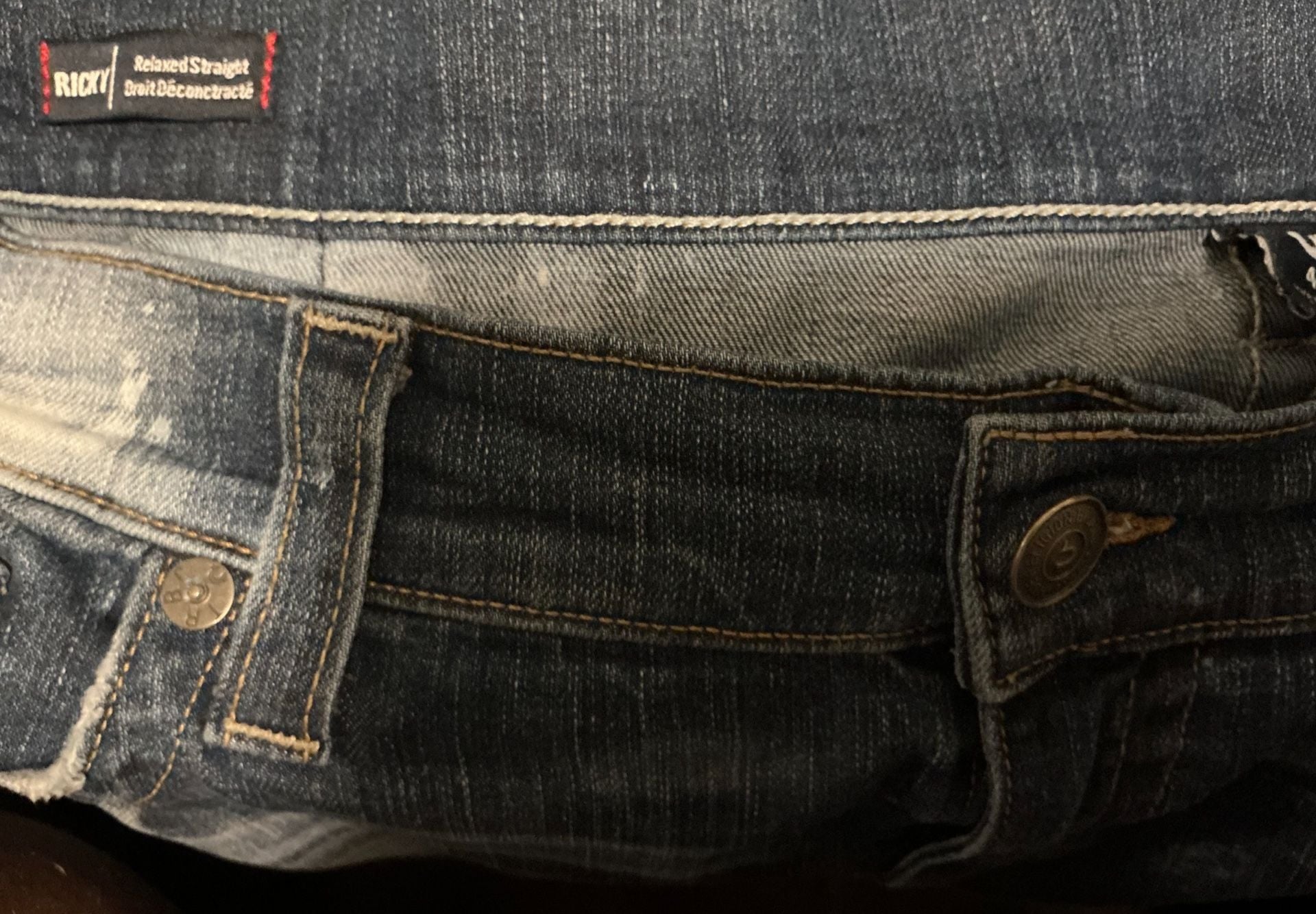 True Religion Ricky Bleach Splatter Distressed Denim Shorts 7