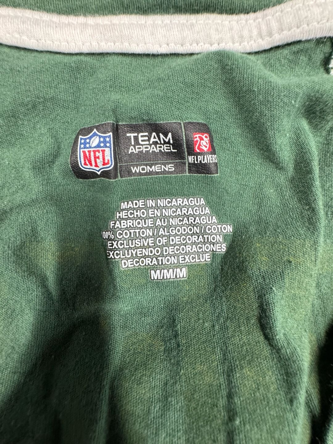 NFL Team Apparel Green Bay Packers Rodgers #12 Size M T-Shirt 3