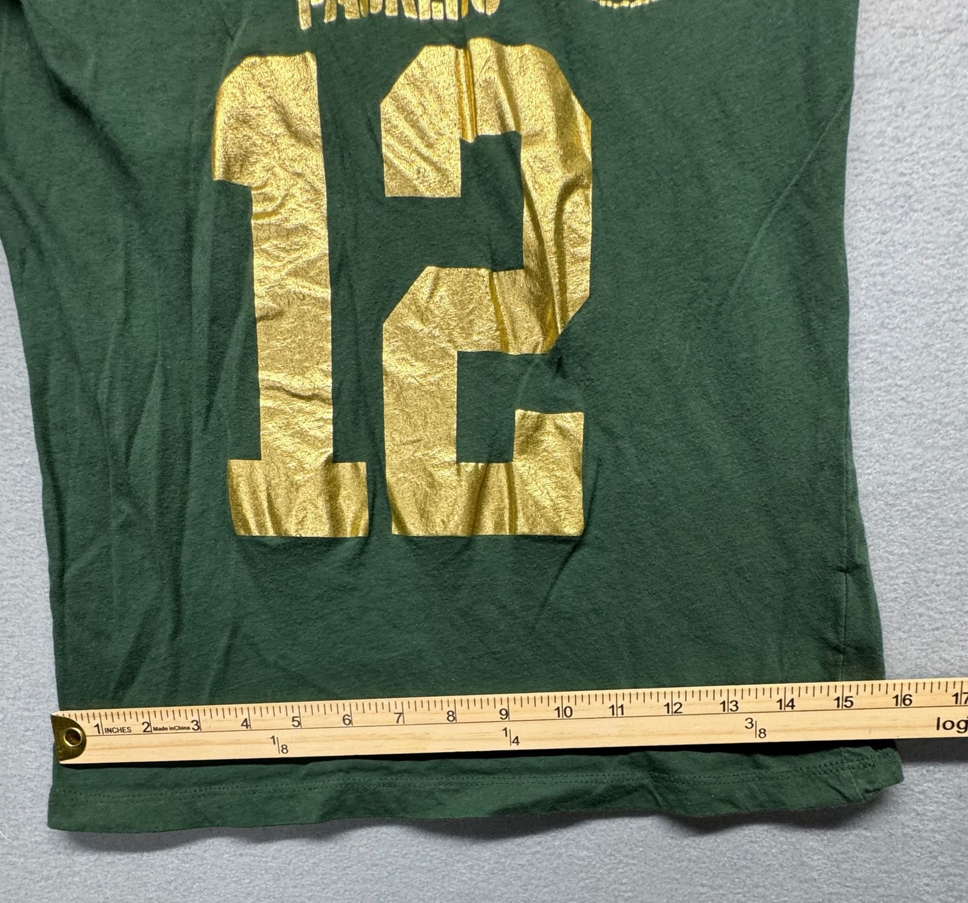 NFL Team Apparel Green Bay Packers Rodgers #12 Size M T-Shirt 9