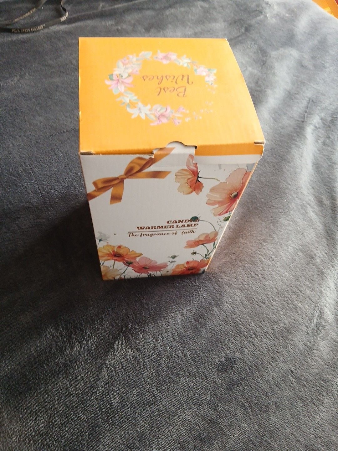 Unbranded Candle Warmer Lamp The Fragrance of Faith Floral Gift Box 1