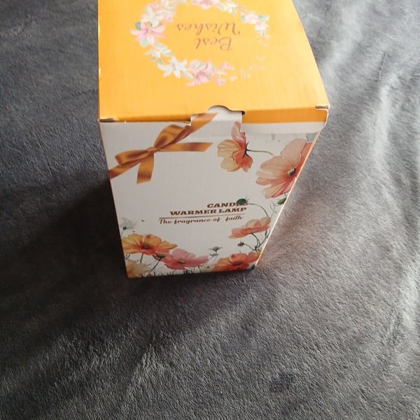 Unbranded Candle Warmer Lamp The Fragrance of Faith Floral Gift Box