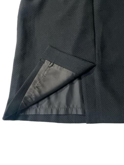 Therapy Skirt Suit Set Size 8 Black Button Front Jacket Pencil Skirt 9