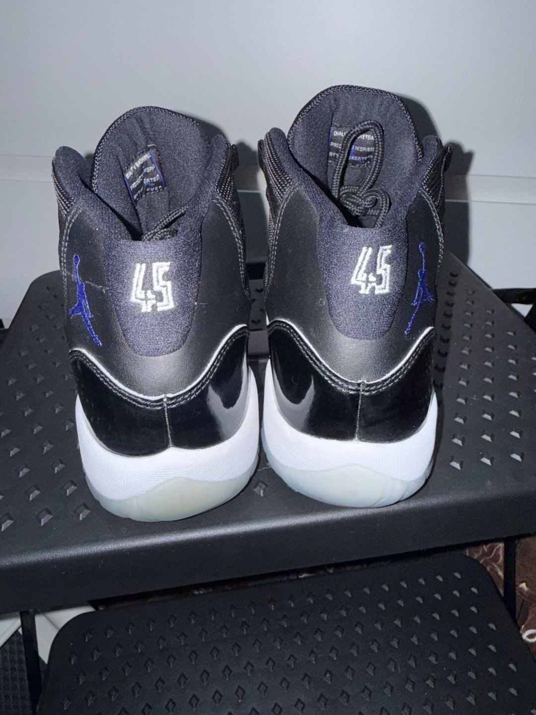 Nike Air Jordan 11 Retro Space Jam Size 6.5Y Black Concord 4
