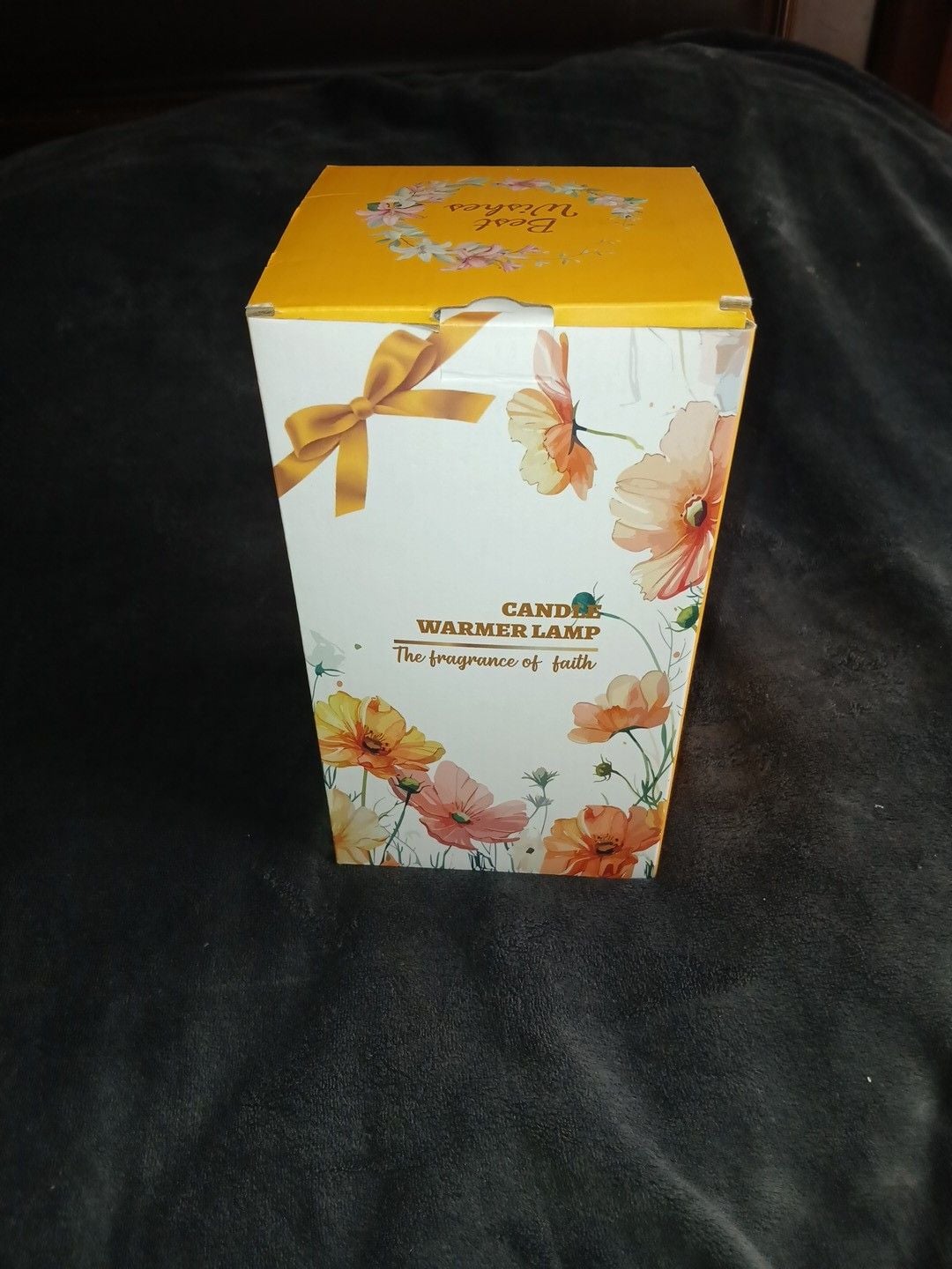 Unbranded Candle Warmer Lamp The Fragrance of Faith Floral Gift Box 3