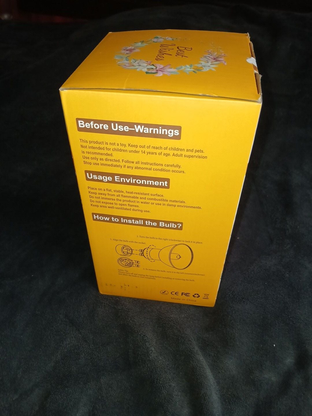 Unbranded Candle Warmer Lamp The Fragrance of Faith Floral Gift Box 5