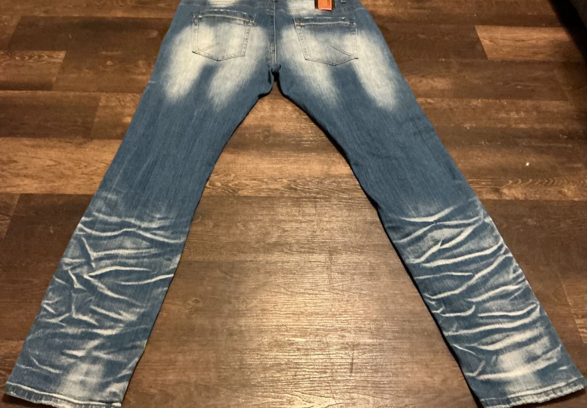 Côte de Nuits Guerre et Paix Distressed Denim Jeans 7