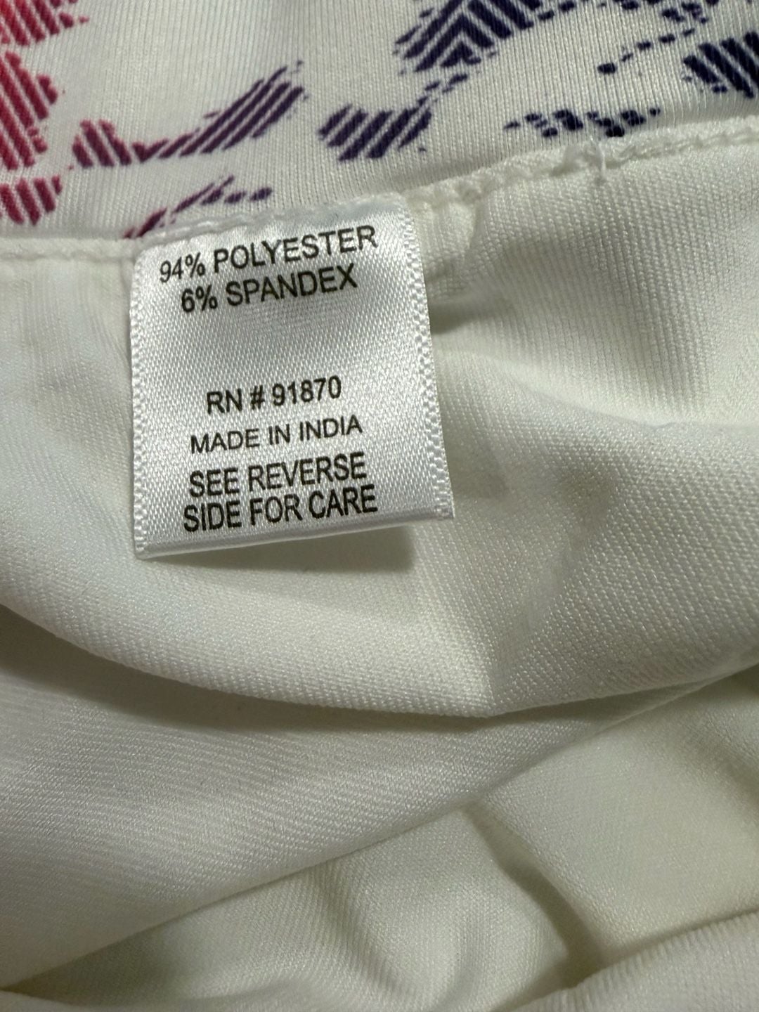 NWT Pebble Beach Skort Size L Pink White Athletic Golf Tennis Skort 16” 8