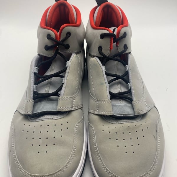 Nike Air Jordan Fadeaway Size 11 Wolf Grey University Red (DS1043)