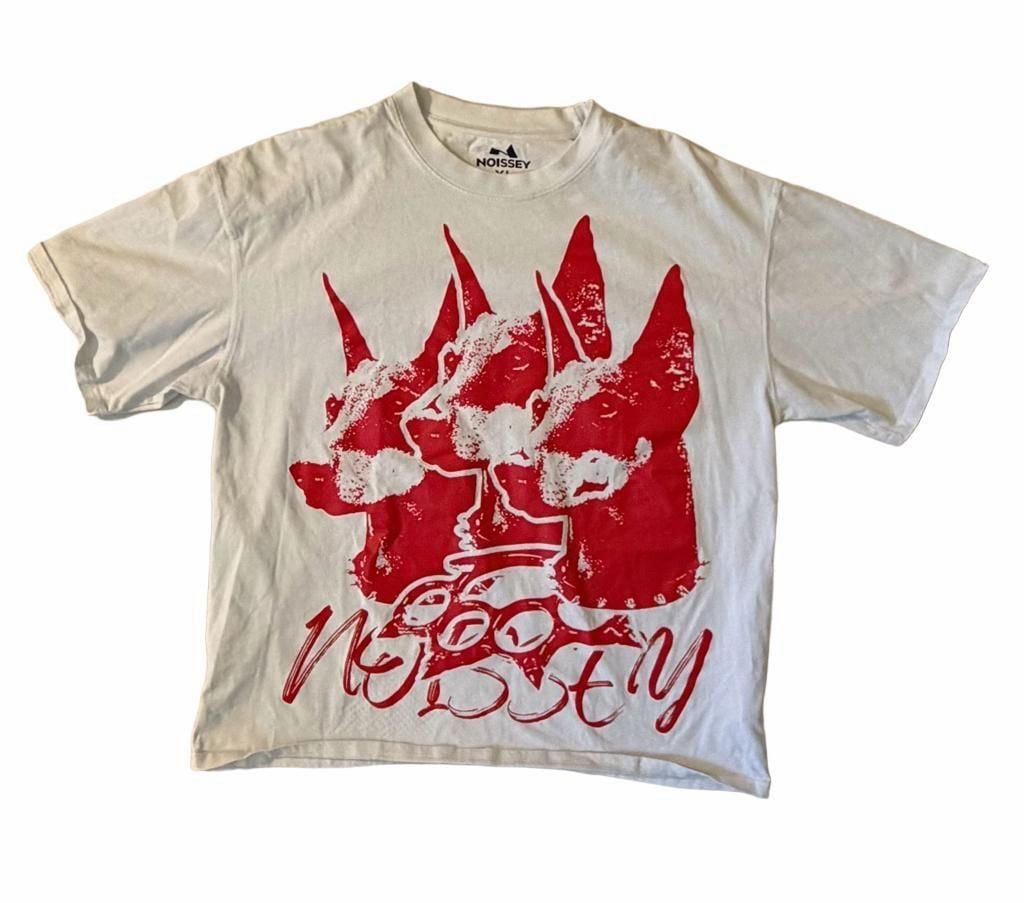 Noissey Bounce Back Three Doberman Red T-Shirt Size XL 2