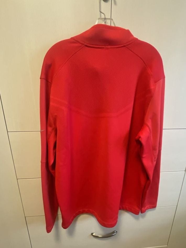 Nike Golf Tour Performance 1/4 Zip Pullover Size XL Red Therma-FIT 6