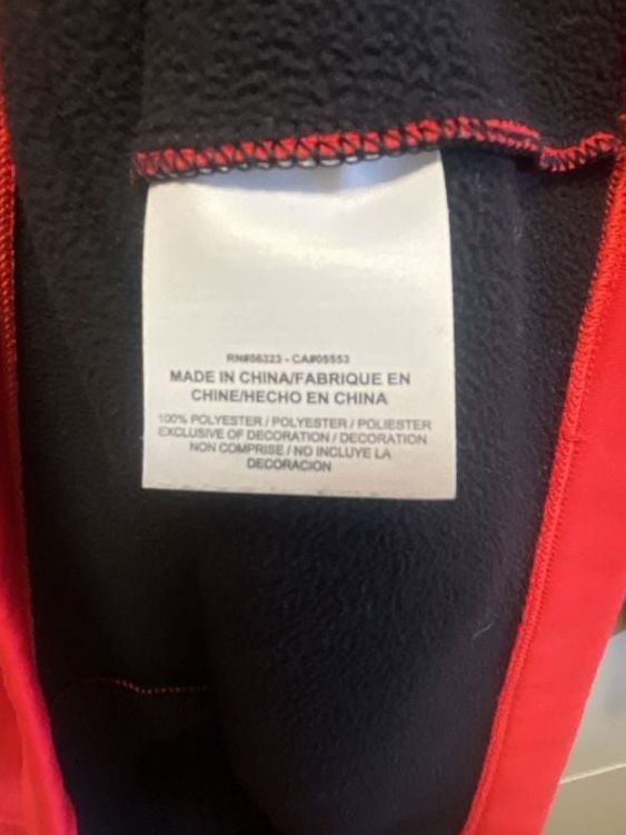 Nike Golf Tour Performance 1/4 Zip Pullover Size XL Red Therma-FIT 7