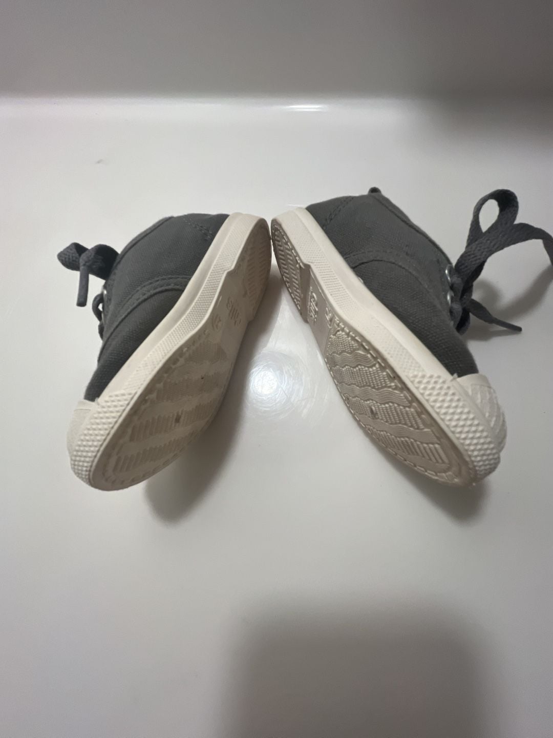 Chus Dylan Grey Shoes Grey Canvas Toddler Sneakers 5
