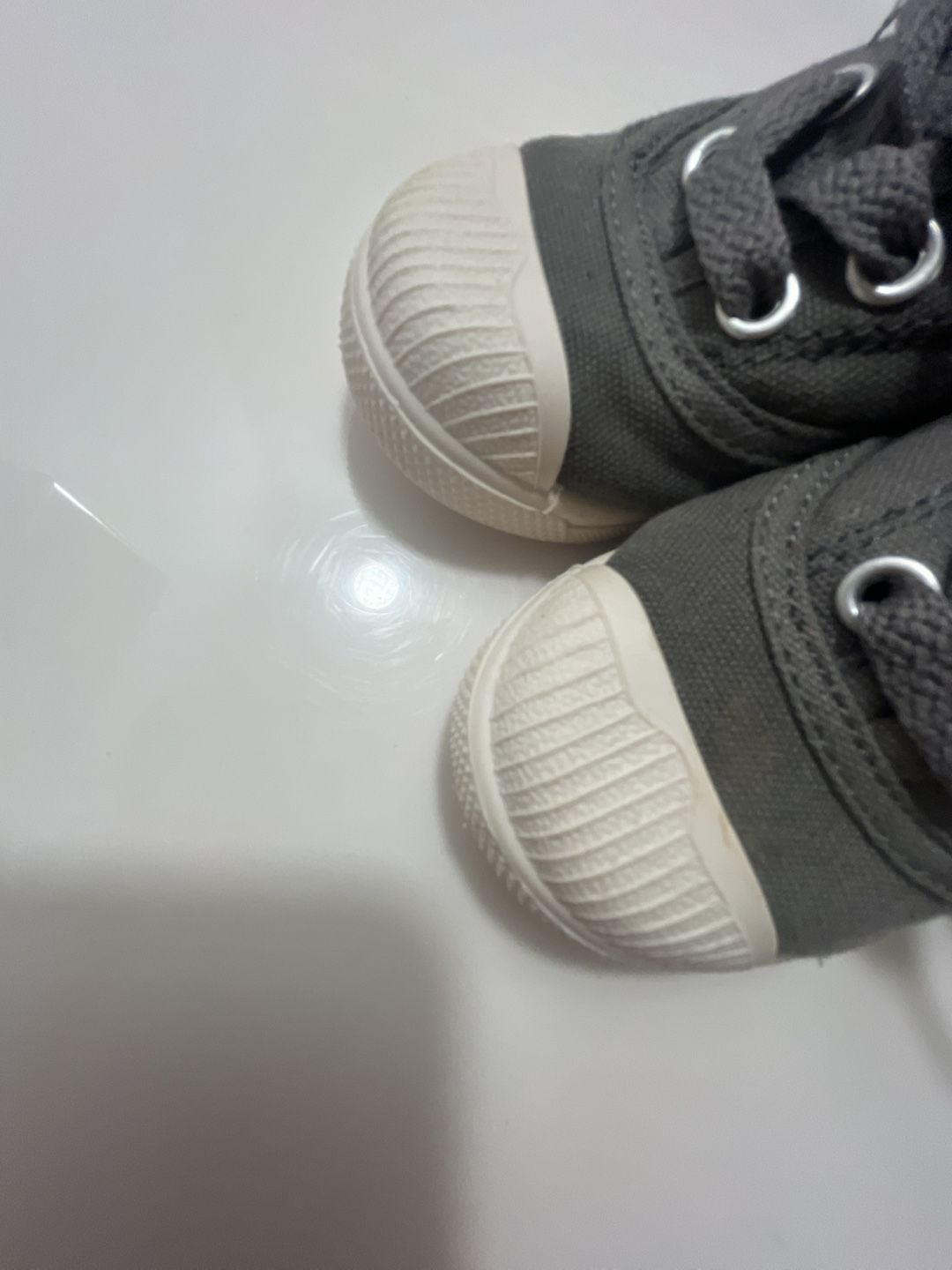 Chus Dylan Grey Shoes Grey Canvas Toddler Sneakers 10