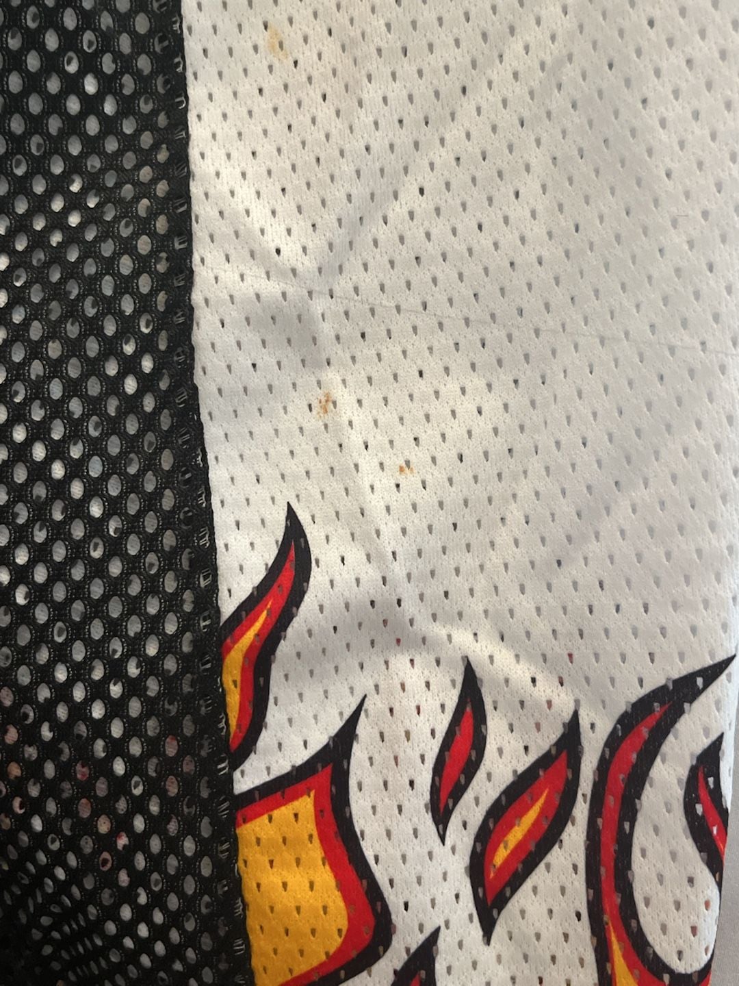 Quadra Sportwear Hockey Jersey Size XL Flame Wolf Graphic 5