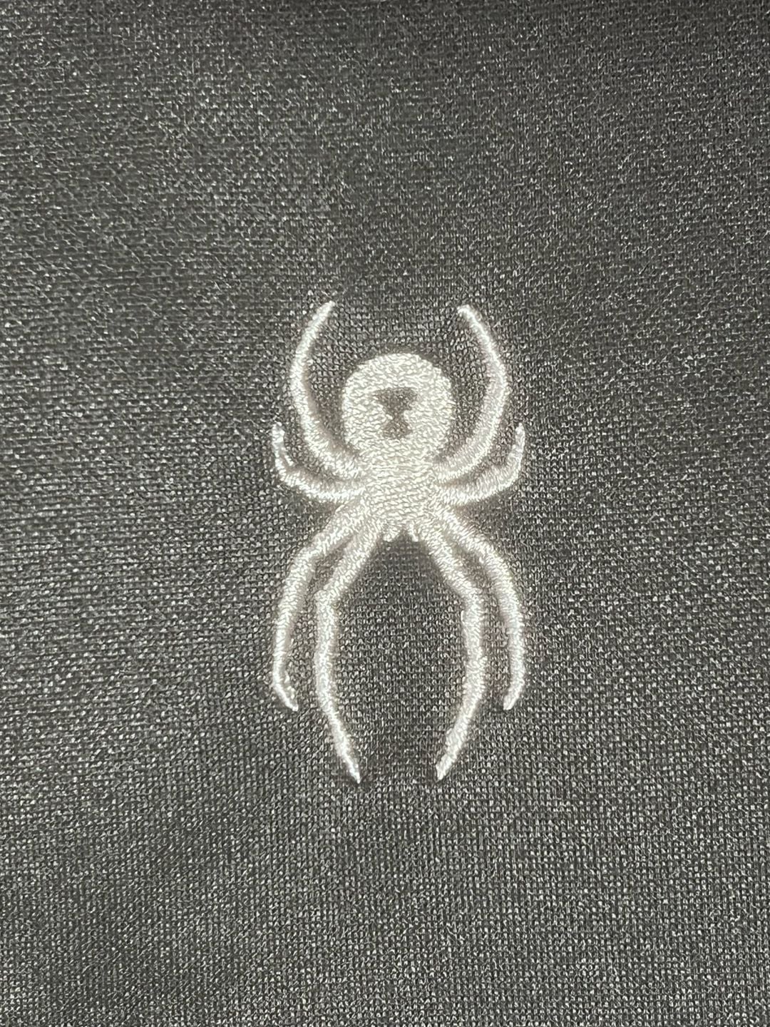 Spyder Racer 1/4 Zip Pullover Hoodie Size M Black Navy Blue 4