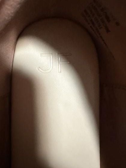 JF Joyce Classic Loafers Size 9 Brown Textile Slip-On Flats 4