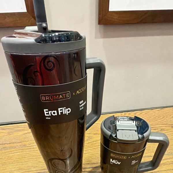 BruMate Era Flip & Müv SET Size 40oz & 15oz Tumbler Cursebreaker