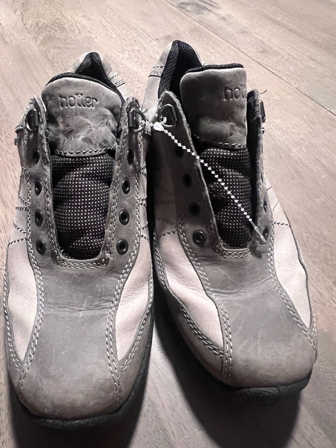 Men's HOTTER Comfort Concept MIST GRAY Sneaker Sport Shoe SIZE 8 Med NEW 2