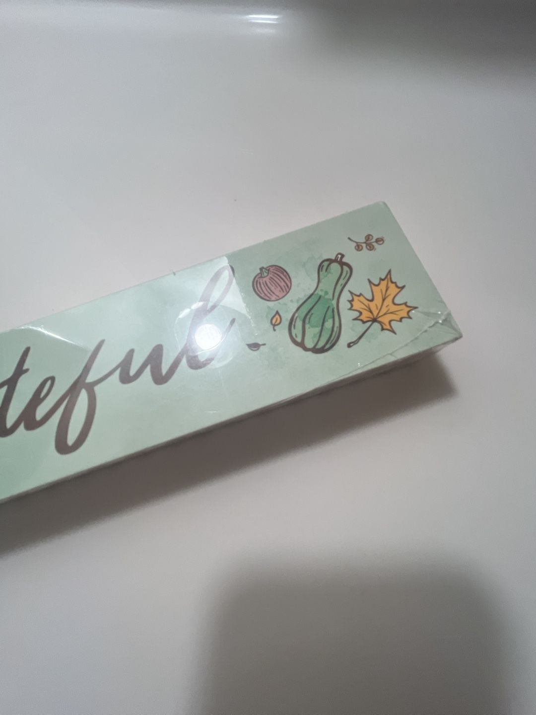 Trinx Be Grateful Fall Pumpkin Wooden Box Sign Decor 4