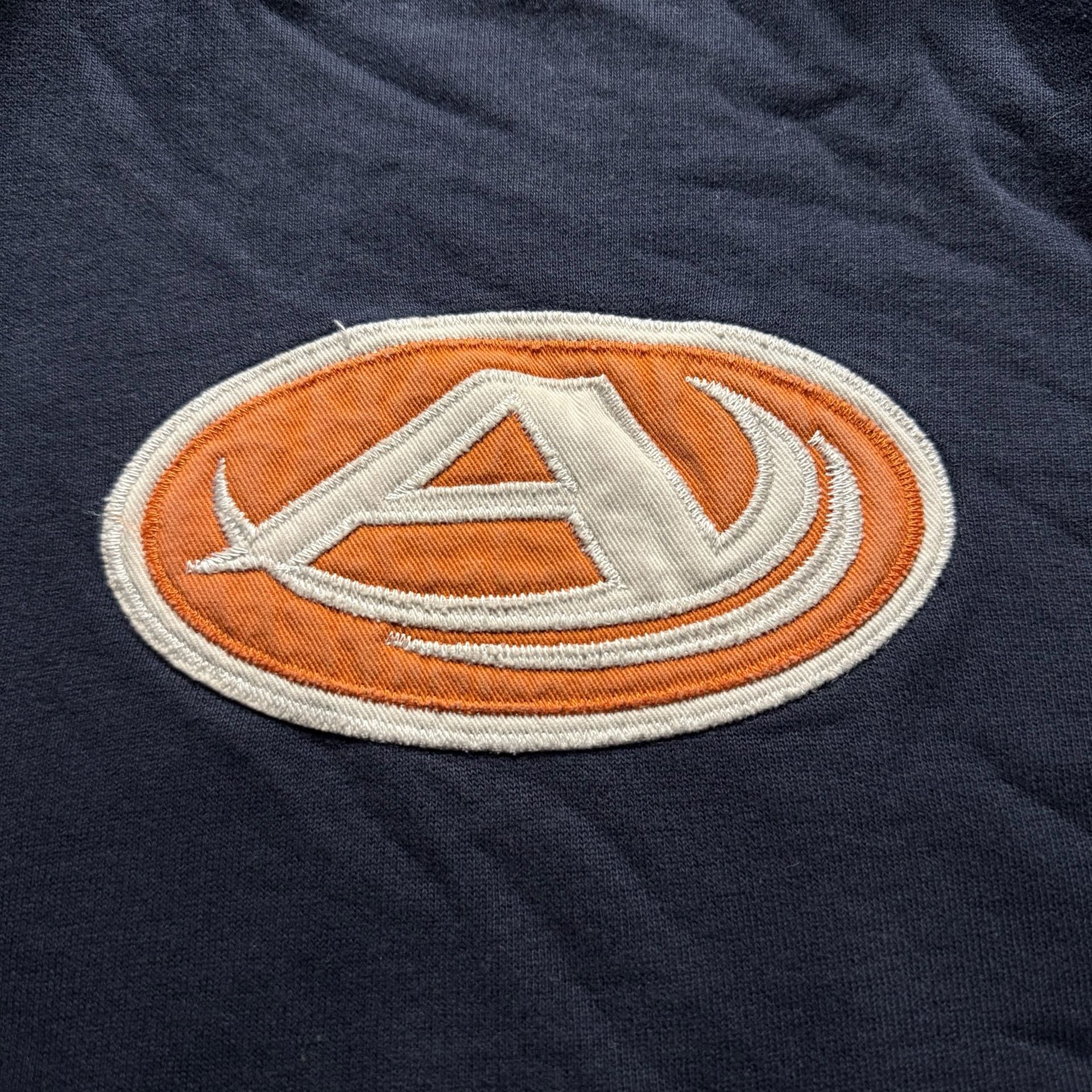 Vintage Aeropostale 87 Logo Hoodie Navy Blue Embroidered Y2K Streetwear 4