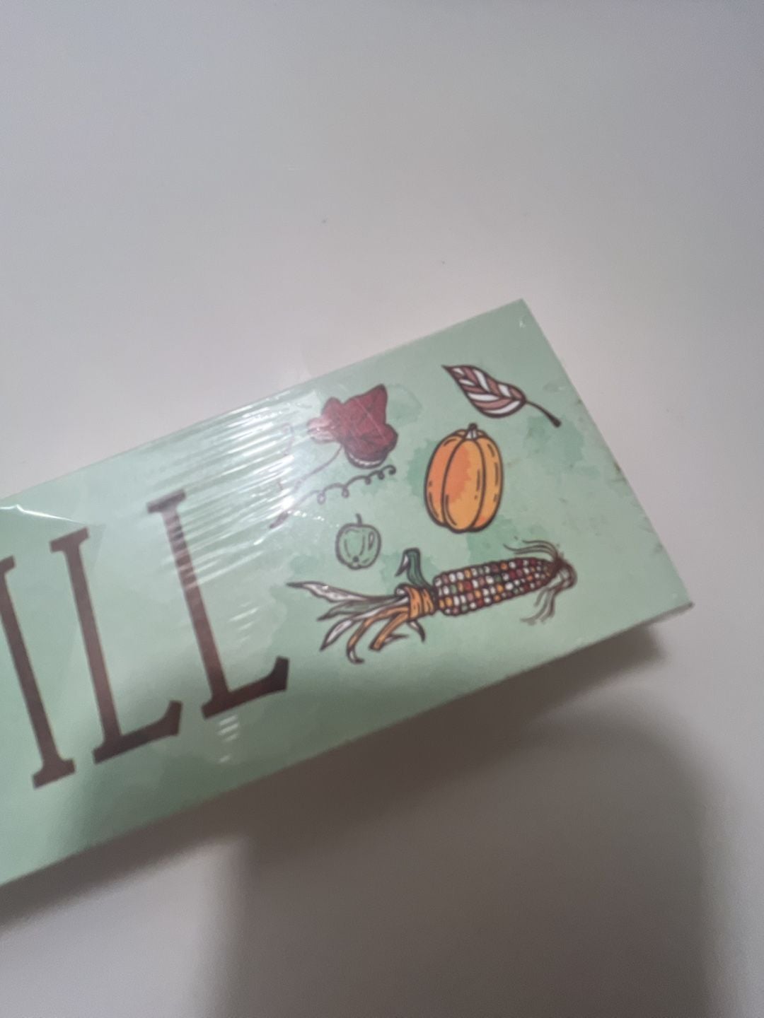 Unbranded Welcome Fall Wood Shelf Sign Autumn Table Decor 10