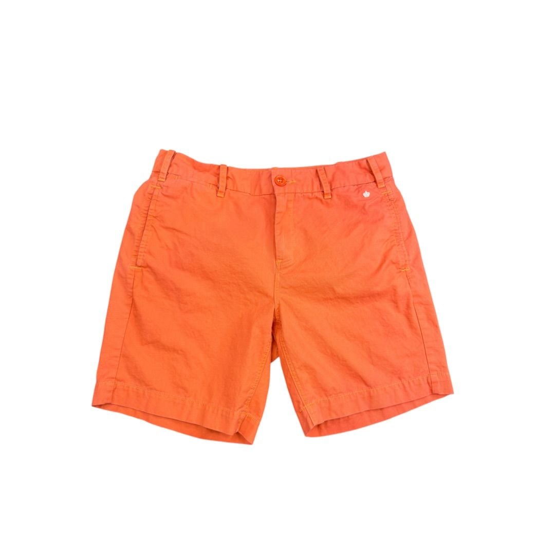 G1 Paper Twill Basic Goods Shorts Orange Cotton Sz. 31 Men’s 2