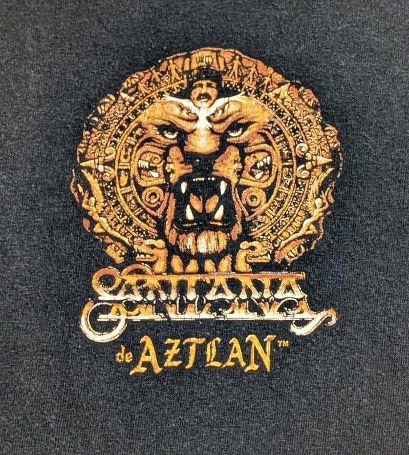 Santana de Aztlan Music From the Heart Concert T-Shirt Black Graphic 4
