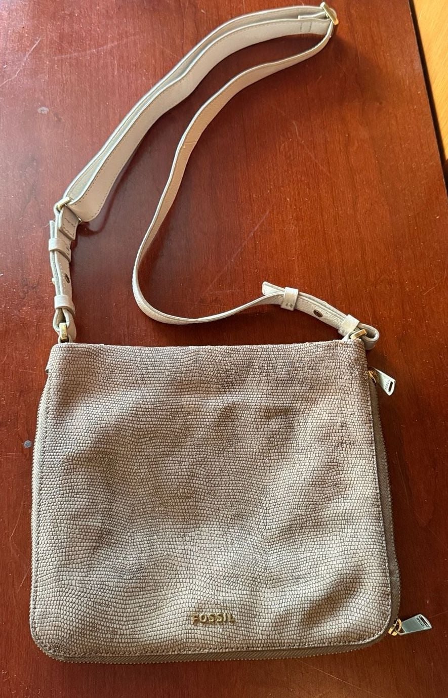 Fossil Gold Bag 11