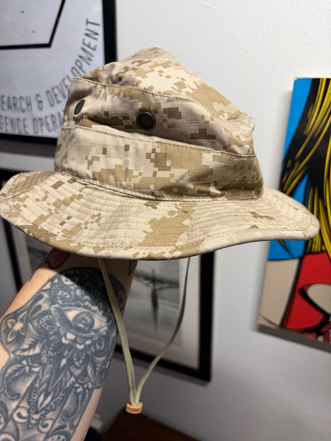 Propper Desert Digital Boonie Hat Size 7 1/4 3