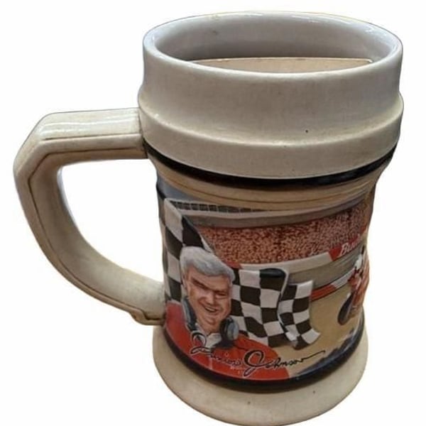 Budweiser Racing Bill Elliott Junior Johnson 1993 Stein Mug