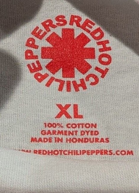 Red Hot Chili Peppers Unlimited Love World Tour T-Shirt Size XL 3