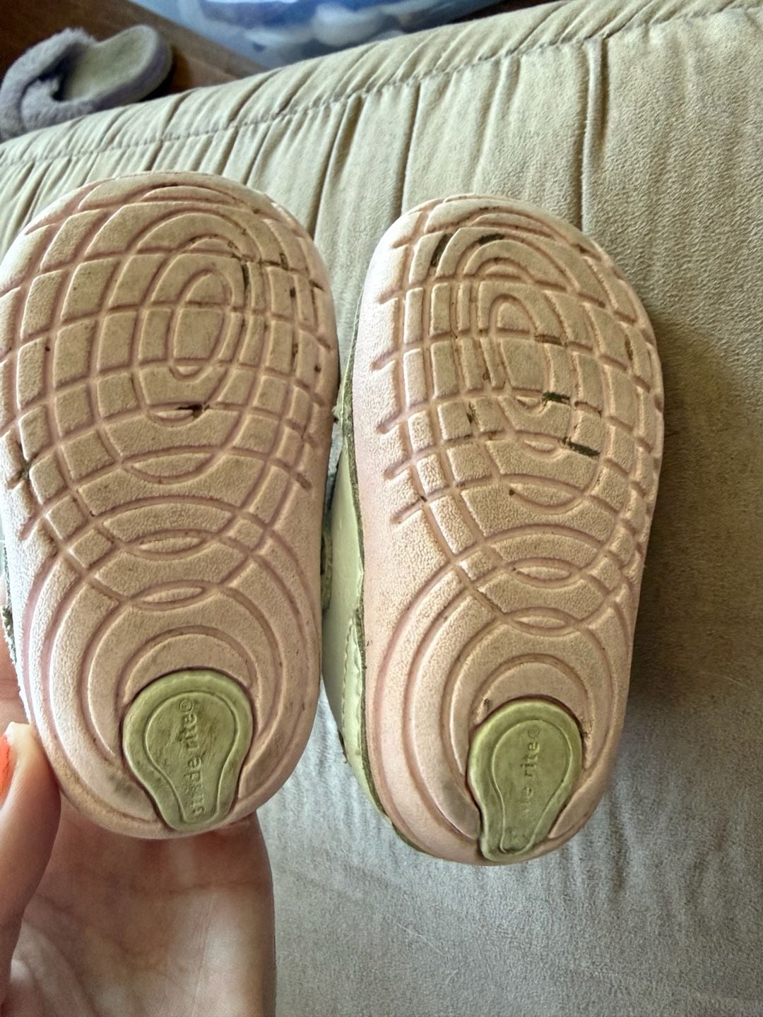 Stride Rite Adalyn Walking Sneaker White Pink 4