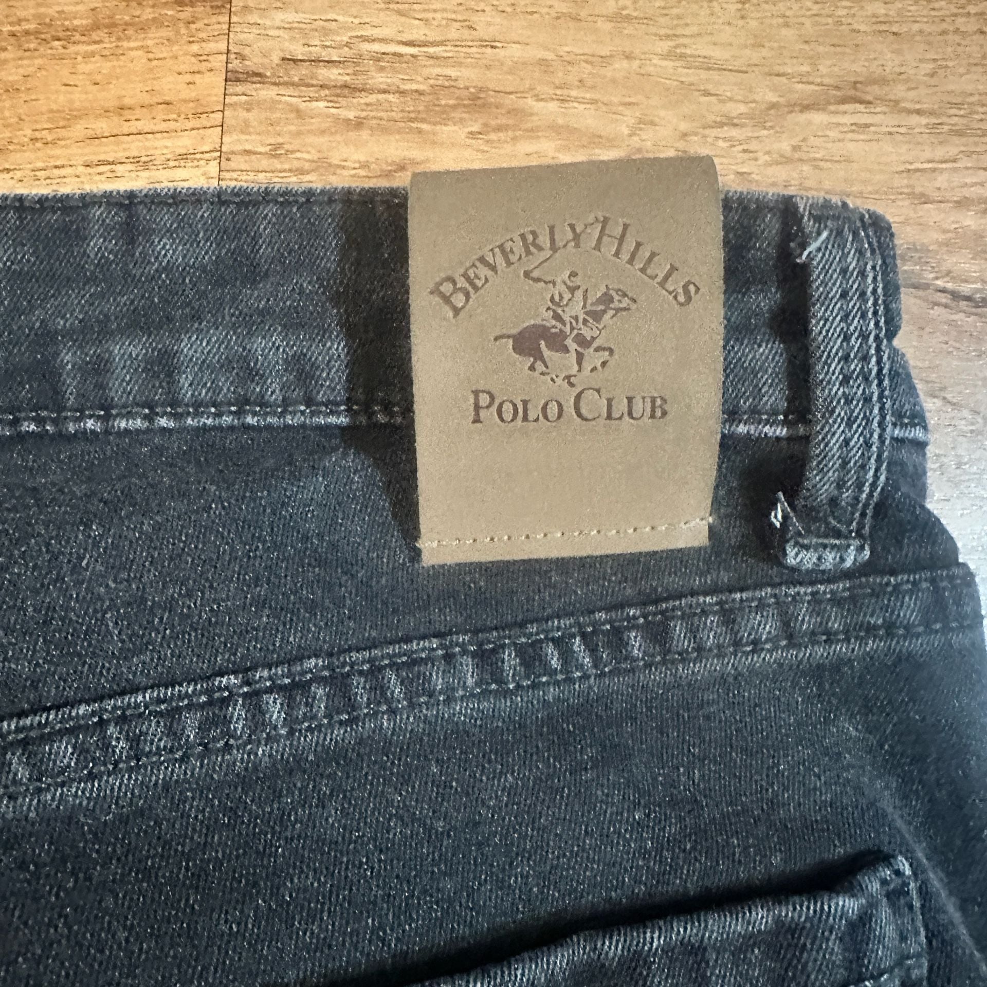 Beverly Hills Polo Club Jeans Size 34x30 Black Wash 7