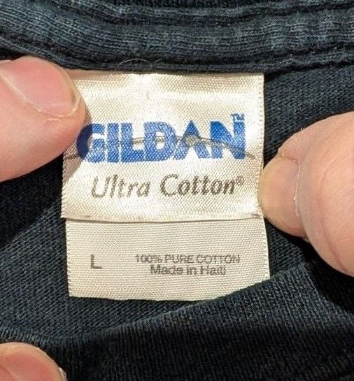 Gildan Elvis Presley Graphic T-Shirt Size L Black 4