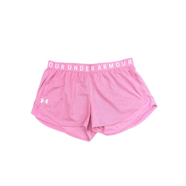Under Armour Play Up Twist 3.0 Shorts Size LG Pink HeatGear