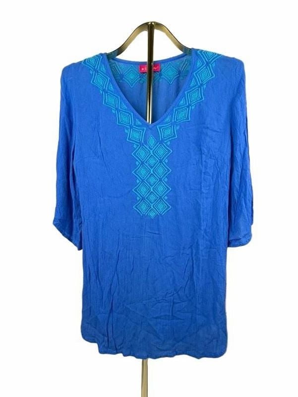 Lilly Pulitzer blue small tunic top 2