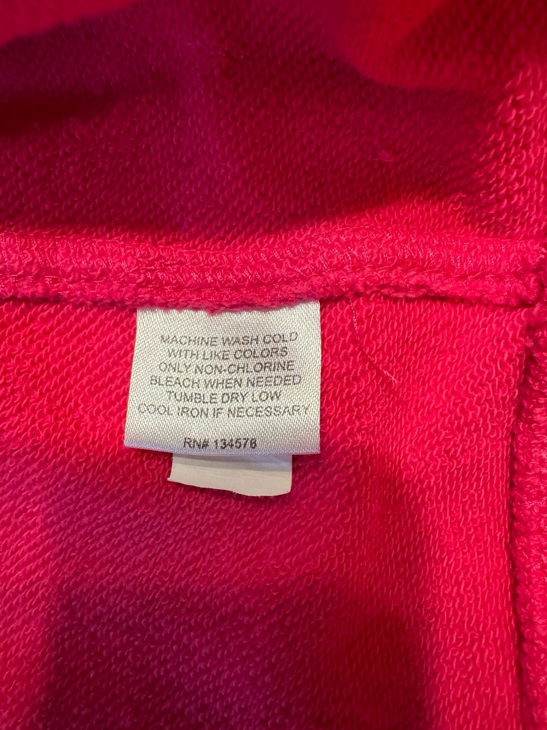 Vineyard Vines 1/4 Zip Pullover Size M Pink Nautical Flag Shoulders 7