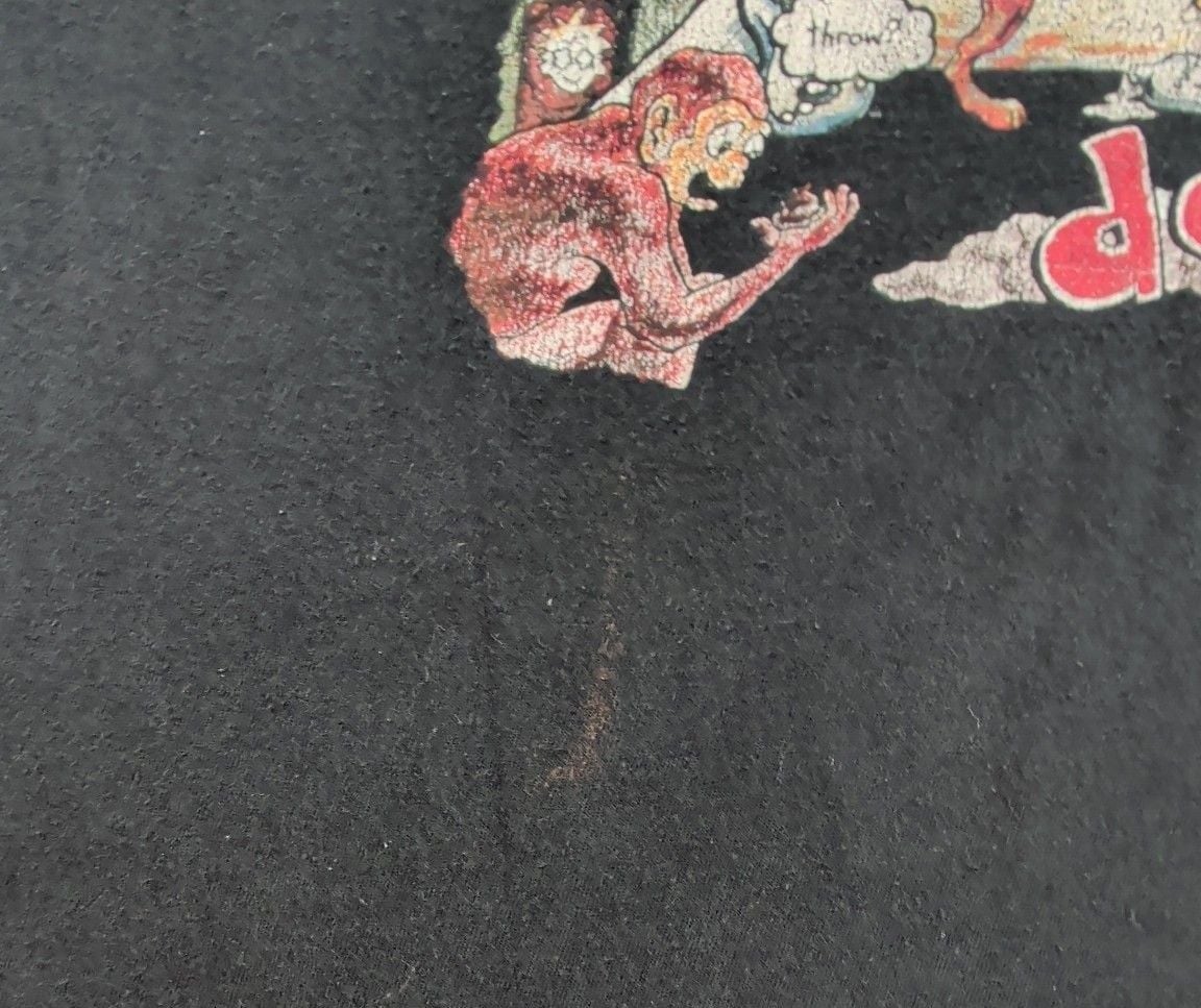 Green Day Dookie Graphic T-Shirt Size 2X Black Punk Rock Band Tee 6
