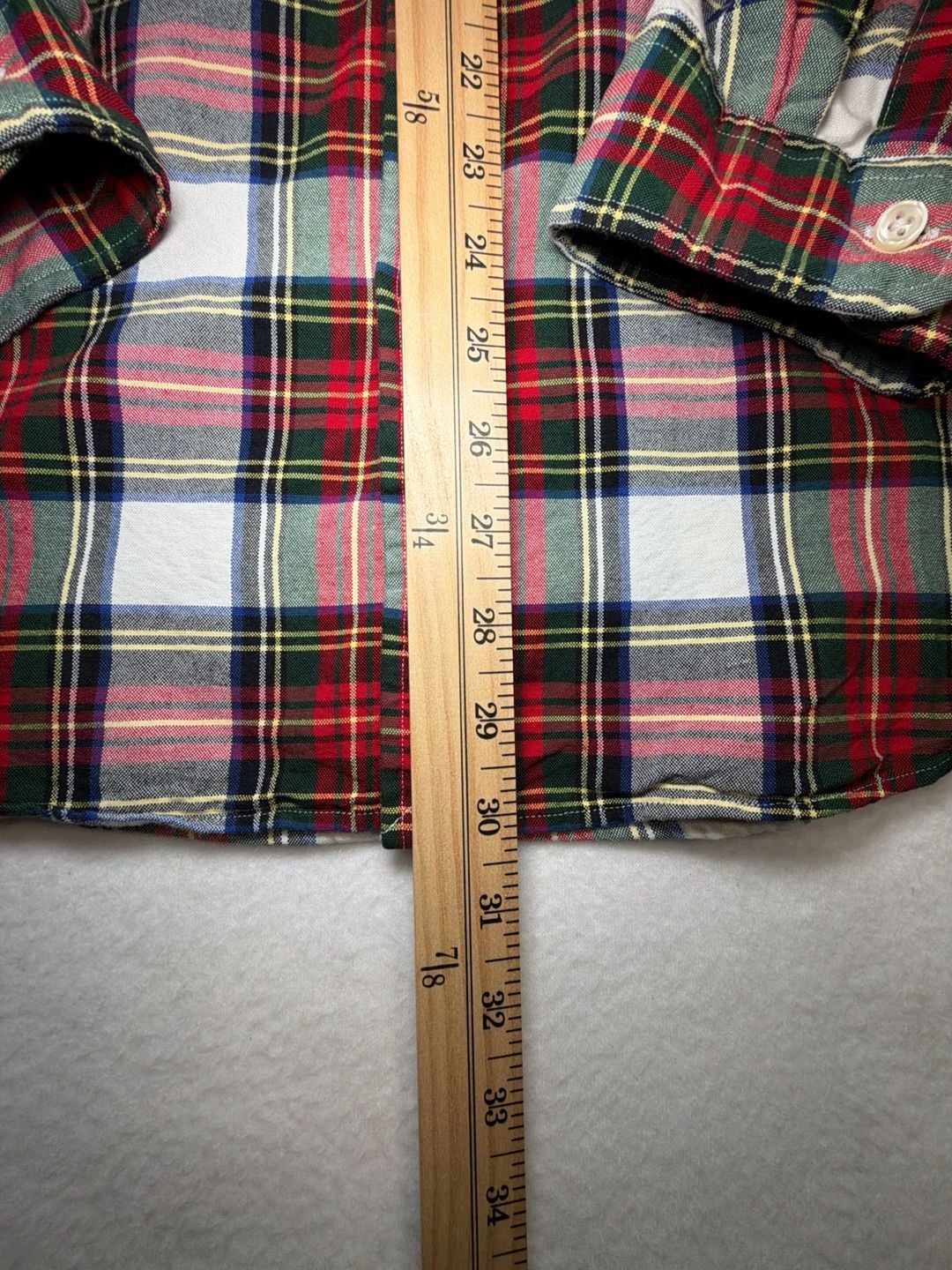 Polo Ralph Lauren XXL Plaid Button Down Shirt Christmas Holiday Preppy Classic 6
