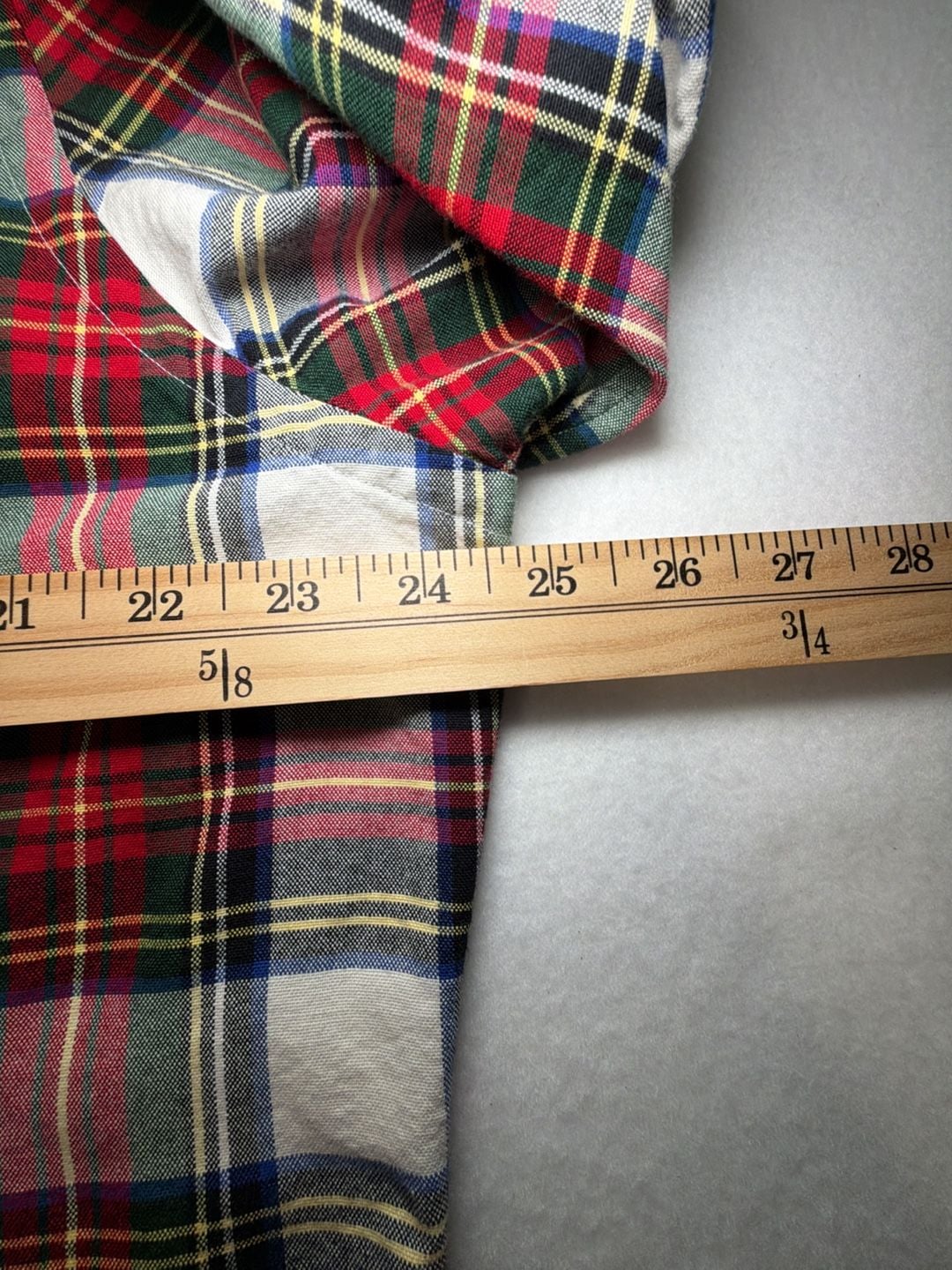 Polo Ralph Lauren XXL Plaid Button Down Shirt Christmas Holiday Preppy Classic 7