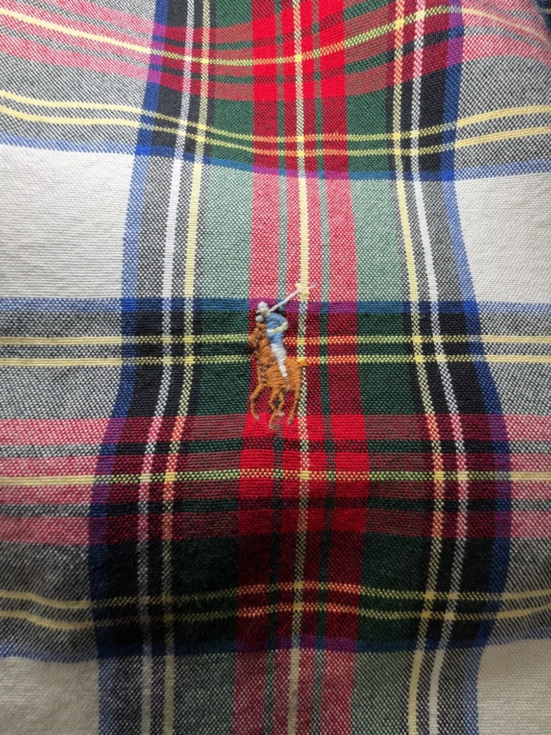Polo Ralph Lauren XXL Plaid Button Down Shirt Christmas Holiday Preppy Classic 8
