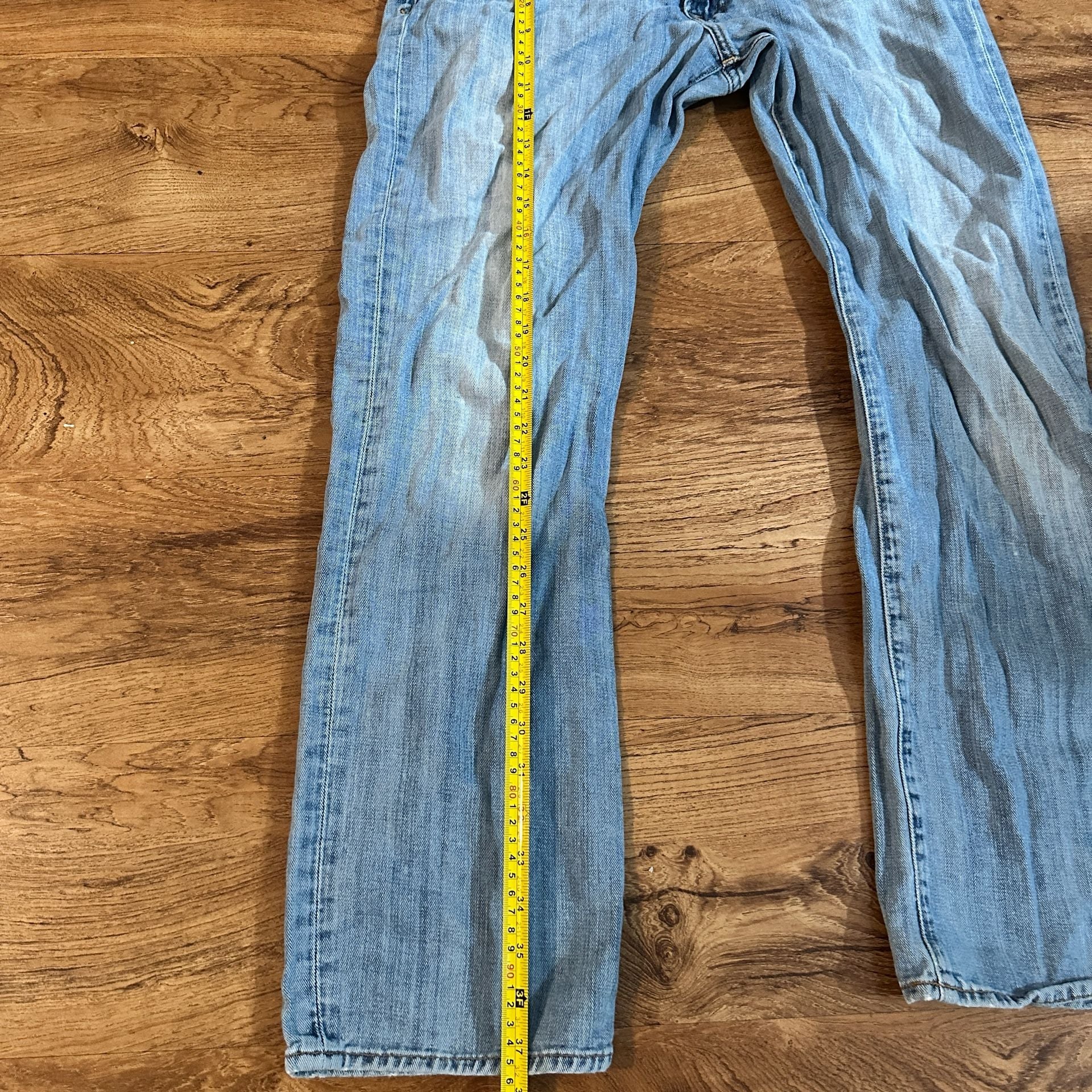 Lucky Brand 363 Vintage Straight Size 32x30 Blue Denim Jeans 6