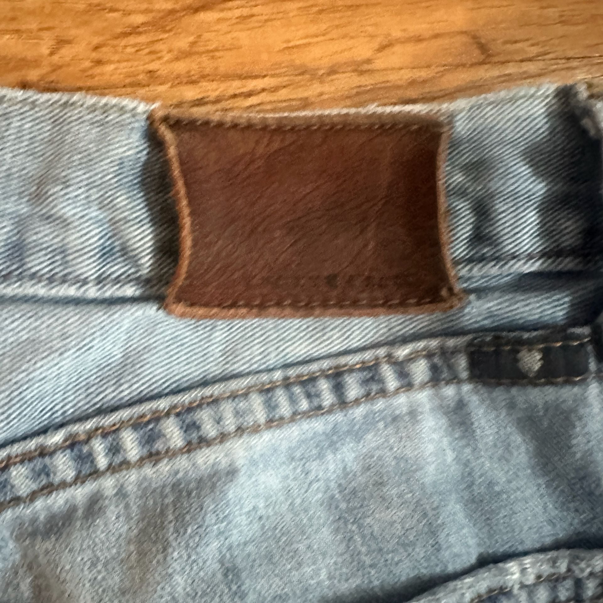 Lucky Brand 363 Vintage Straight Size 32x30 Blue Denim Jeans 8
