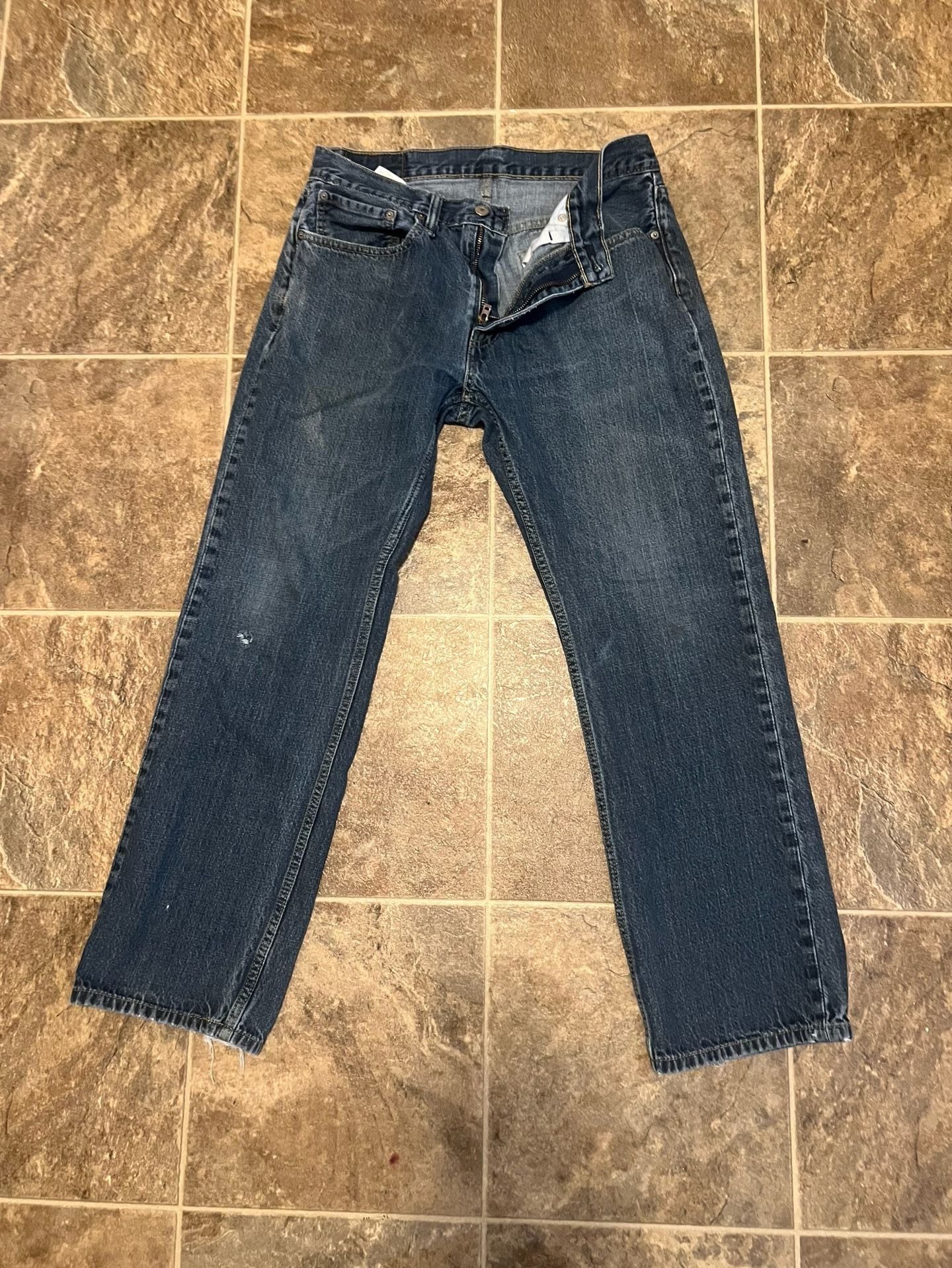 Levi's 559 Relaxed Straight Jeans Size 34x30 Blue Denim 3